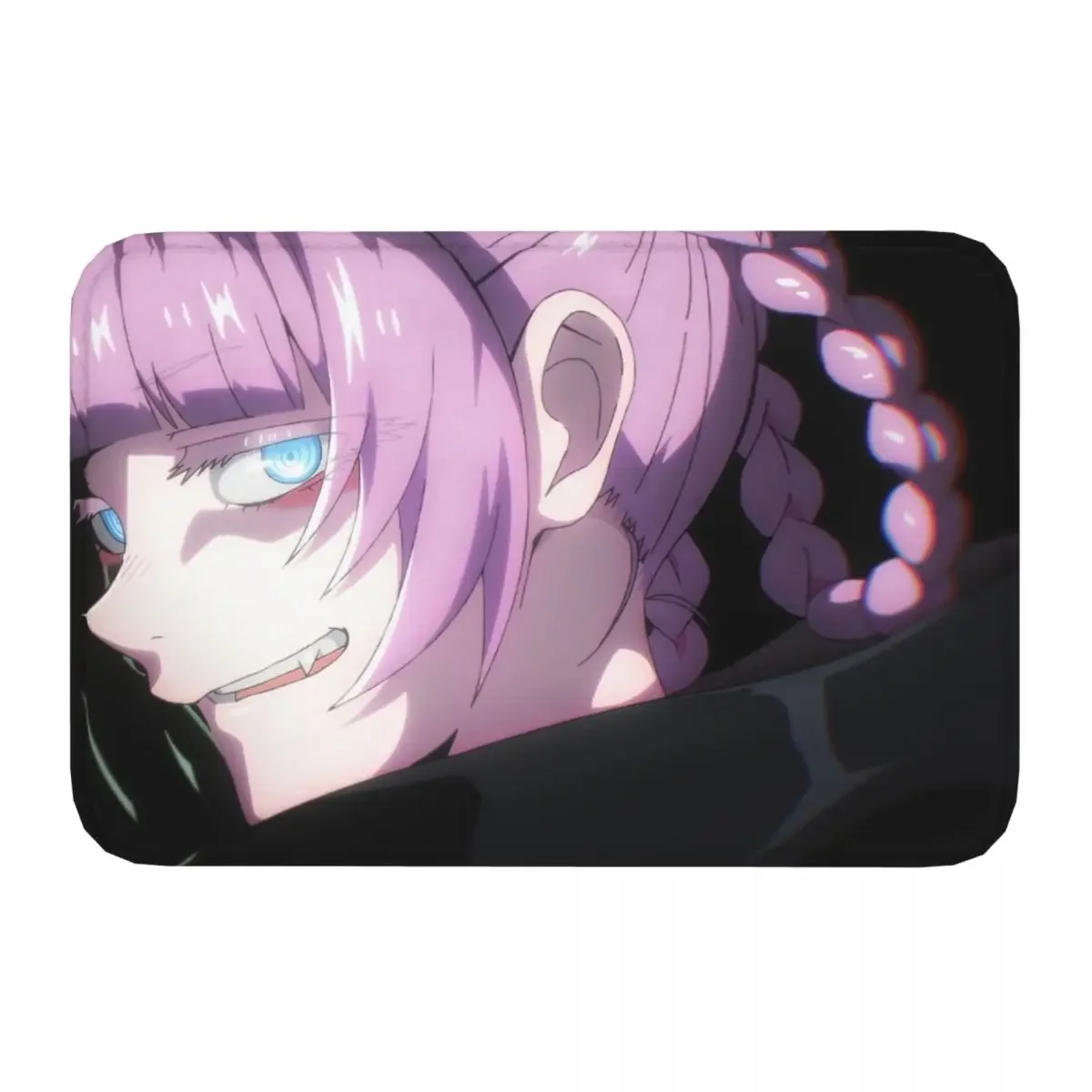 Call of The Night Anime Nazuna Nanakusa Non-slip Doormat Smile Carpet Living Room Bedroom Mat Outdoor Indoor Decorative