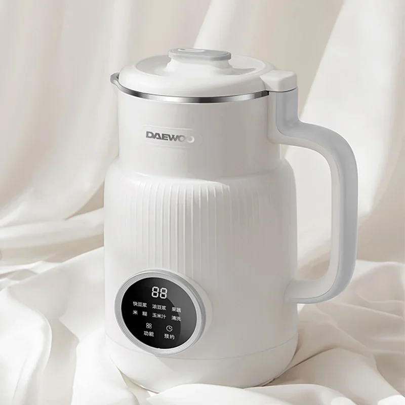 DAEWOO Soybean Milk Machine 600ml Multifunction Juicer Portable Blender Wall Breaking Machine Automatic Heat Home Soy Milk Maker image 3