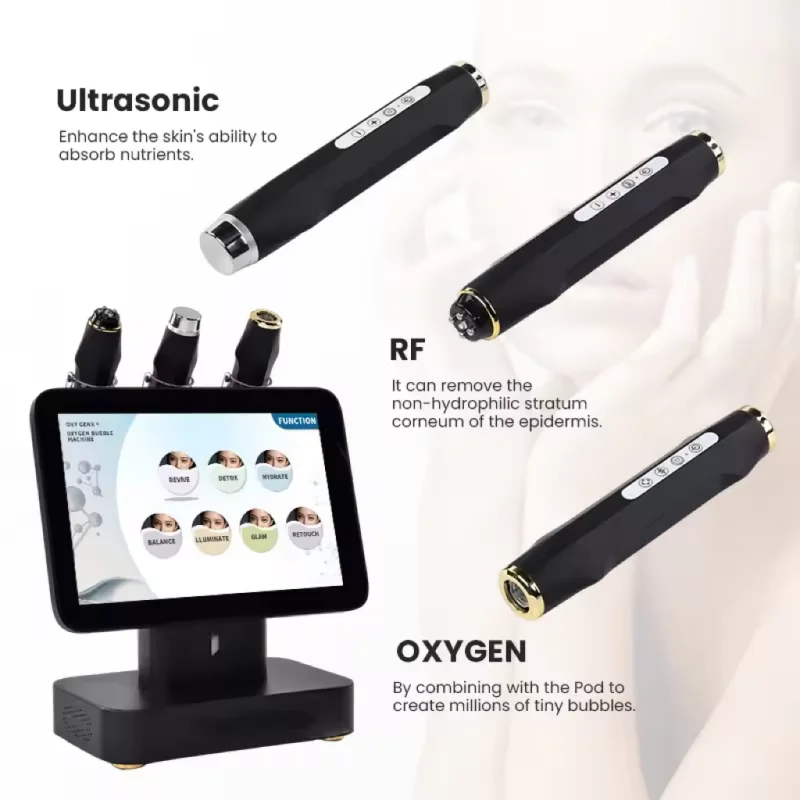 

Заводская цена, кислородный струйный пилинг, машина для омоложения кожи, 3 в 1, кислородный аппарат для лица, устройство для очистки с пузырьками Super Co2