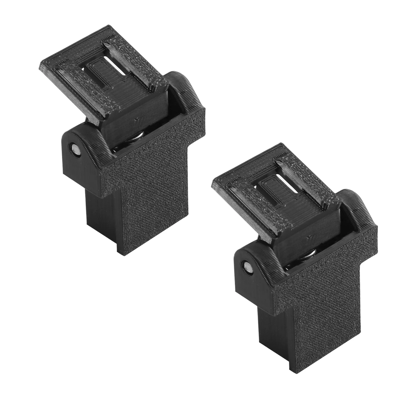 ABUO-2Pcs Dust Cover Hinges Vinyl Record Player Dust Cover For Record Player Lid Replacement Turntable Accessory