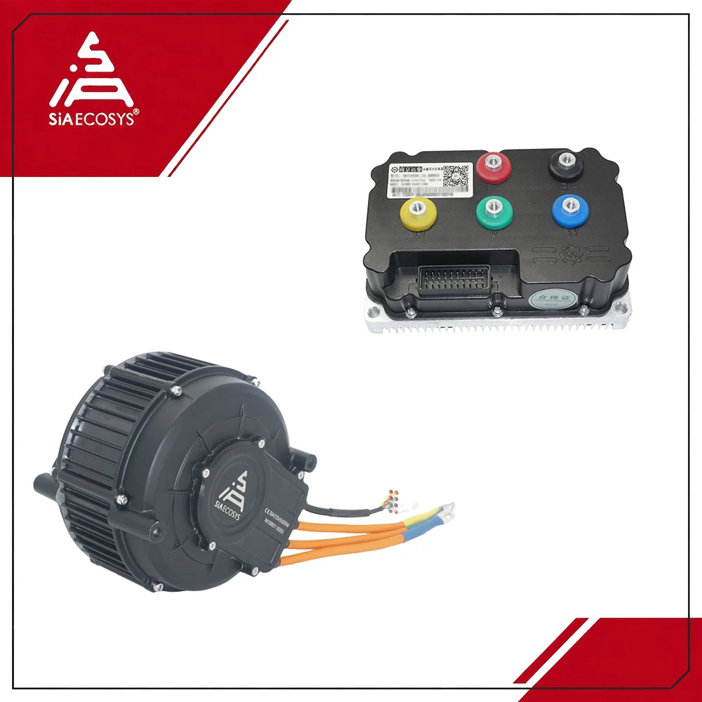Electric Motrocycle Mid Drive Motor Kits QS MOTOR QS165 5000W 72V with Fardriver Controller ND72490B