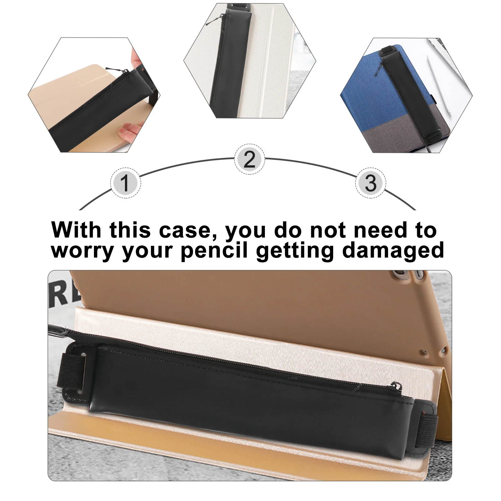 

1 pc Cover For Protective Storage Case Shockproof Dustproof Holder Practical Pencil Supplies Pencil Cases