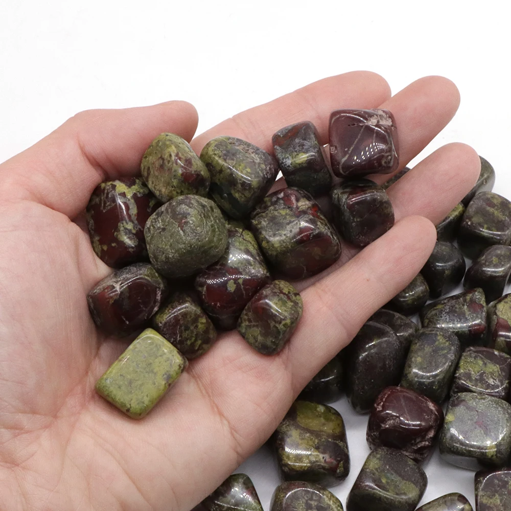 Natural Bulk Crystal Stones Dragon Blood Jasper Reiki Healing Polished Energy Chakra Beads Gravel Specimen Aquarium Collection