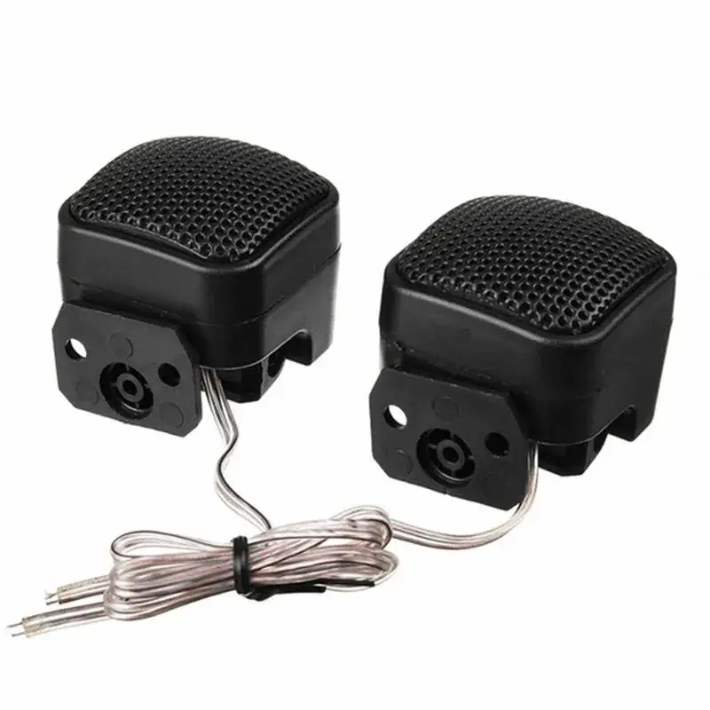 2Pcs Universal Car Mini Square Speaker Tweeter Speakers Car Audio System Vehicle Door 500W Audio Music Loudspeaker Audio System