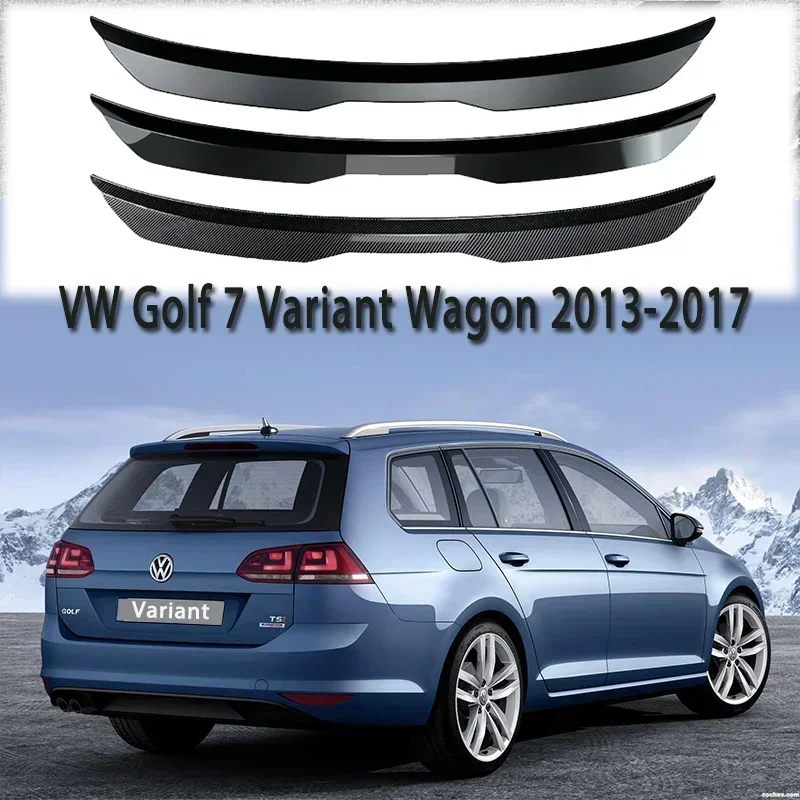 

Для VW Golf 7 Вариант универсал 2013-2017 хэтчбек Автомобильный задний кровельный спойлер для крыла заднего багажника крыша спойлер отделка кузова