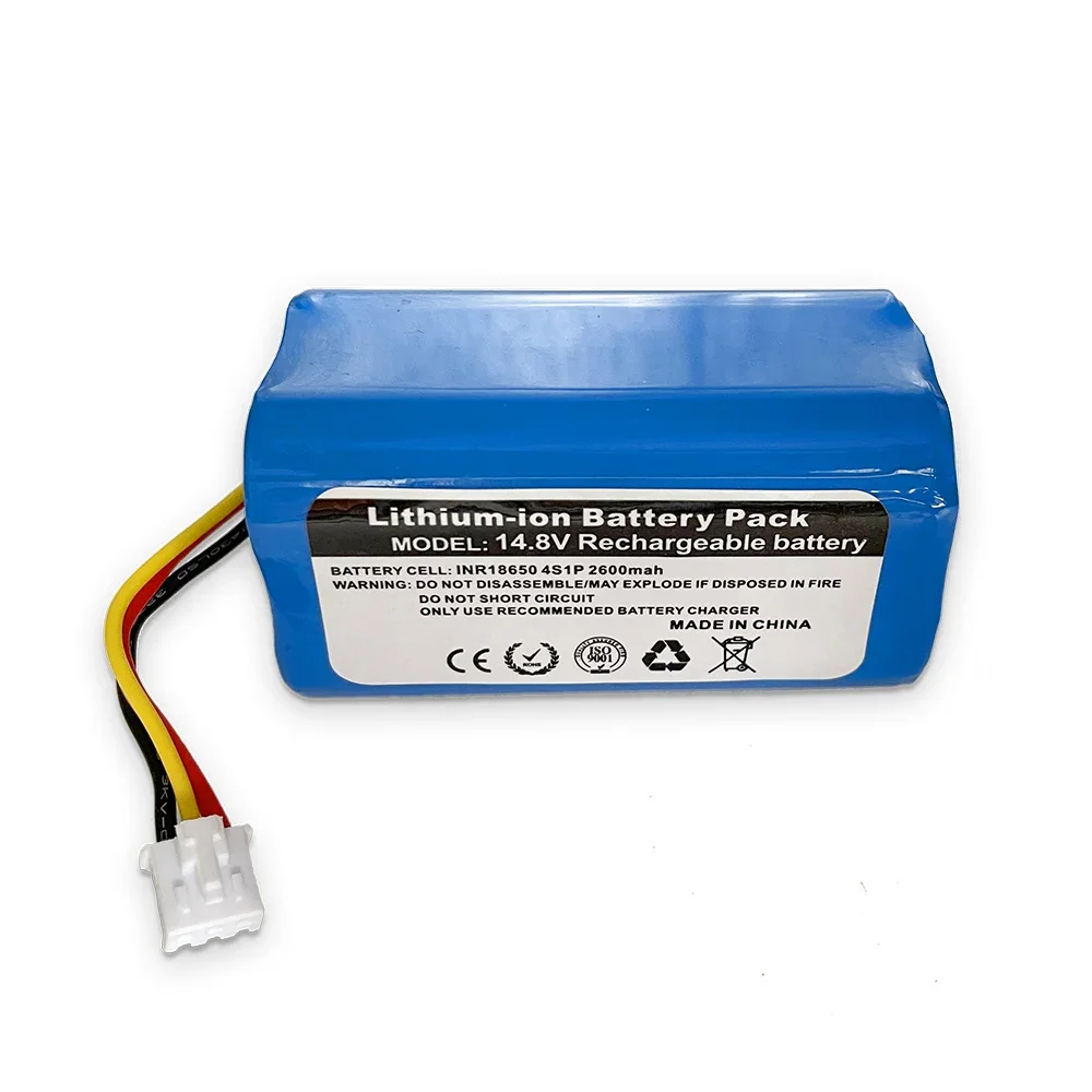 14.8v Lithium Battery for LIECTROUX C30B E30 Robot Vacuum Cleaner, 18650 Lithium Cell,Cleaning Tool Part  18650 battery