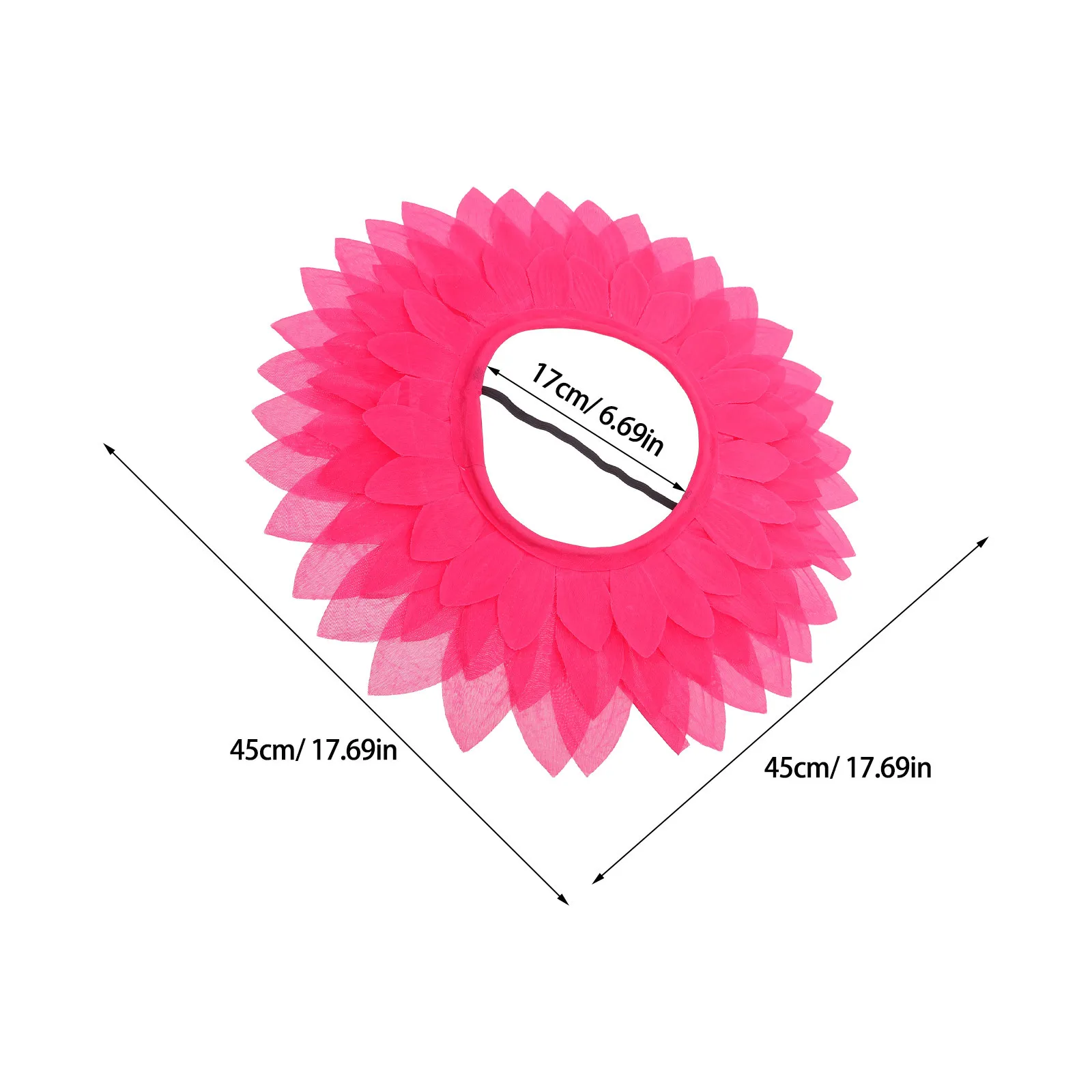 Opaska na głowę z motywem słonecznika, zabawny dodatek na imprezę dla dorosłych i dzieci, noszona na karnawał, festiwal, letnie wydarzenie, gadżet, prezent, dekoracja.