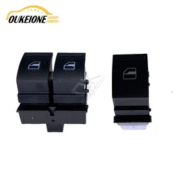 Driver Passenger Car Power Window Control Switch 2 Door for VW Polo Caddy Rabbit Jetta EOS Golf Passat B6 Seat Ibiza Leon Altea