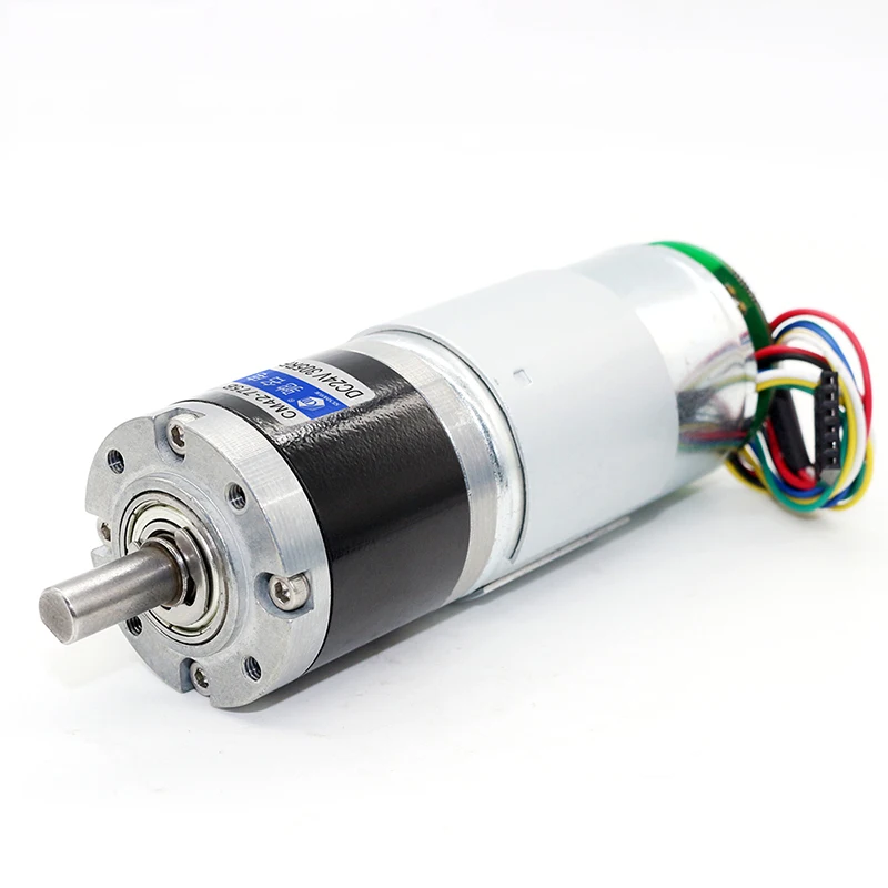 For Remote Control Curtain, Oven42MM 775 Planetary DC Motor Variable Speed Belt Encoder Large Torque,