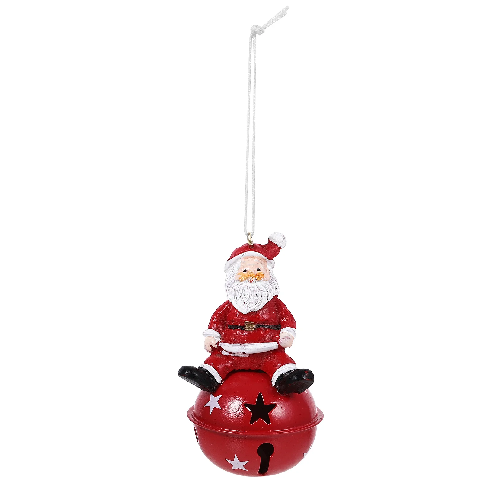 

Delicate Santa Claus Christmas Bell Ornament Perfect for Christmas Birthday New Year Holiday Xmas Tree Decor Xmas Party Ornament