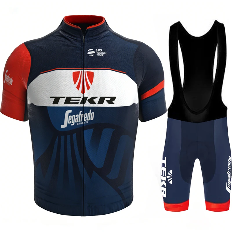 

Cycling Uniform Clothing Men TEKR Man Men's Outfit Set Bicycles Tricuta Bicycle Jerseys Mtb Male 2026 Bib Jersey Suit Road Bike