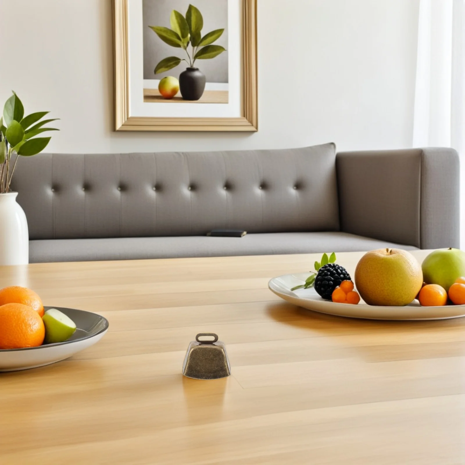 

10Pcs Vintage Metal Cow Bells Mini Decorative Loud Cowbell for Crafts DIY Wind Chimes Grazing Cattle Horses Sheep Farm Bells