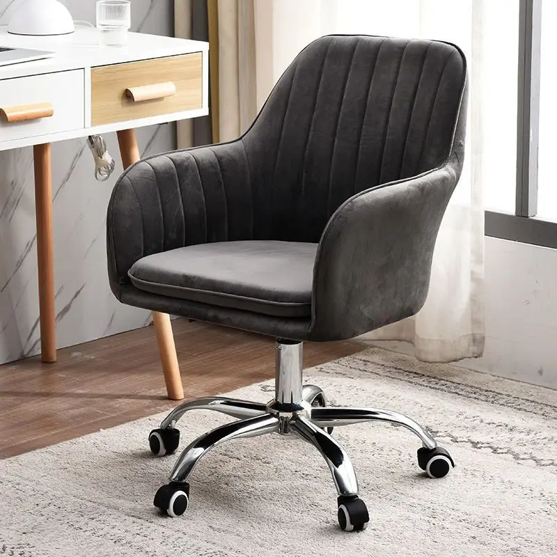 

zsrComputer Chair Home Bedroom Computer Couch Leisure Desk Office Lazy Lifting Swivel Chair Comfortable Student