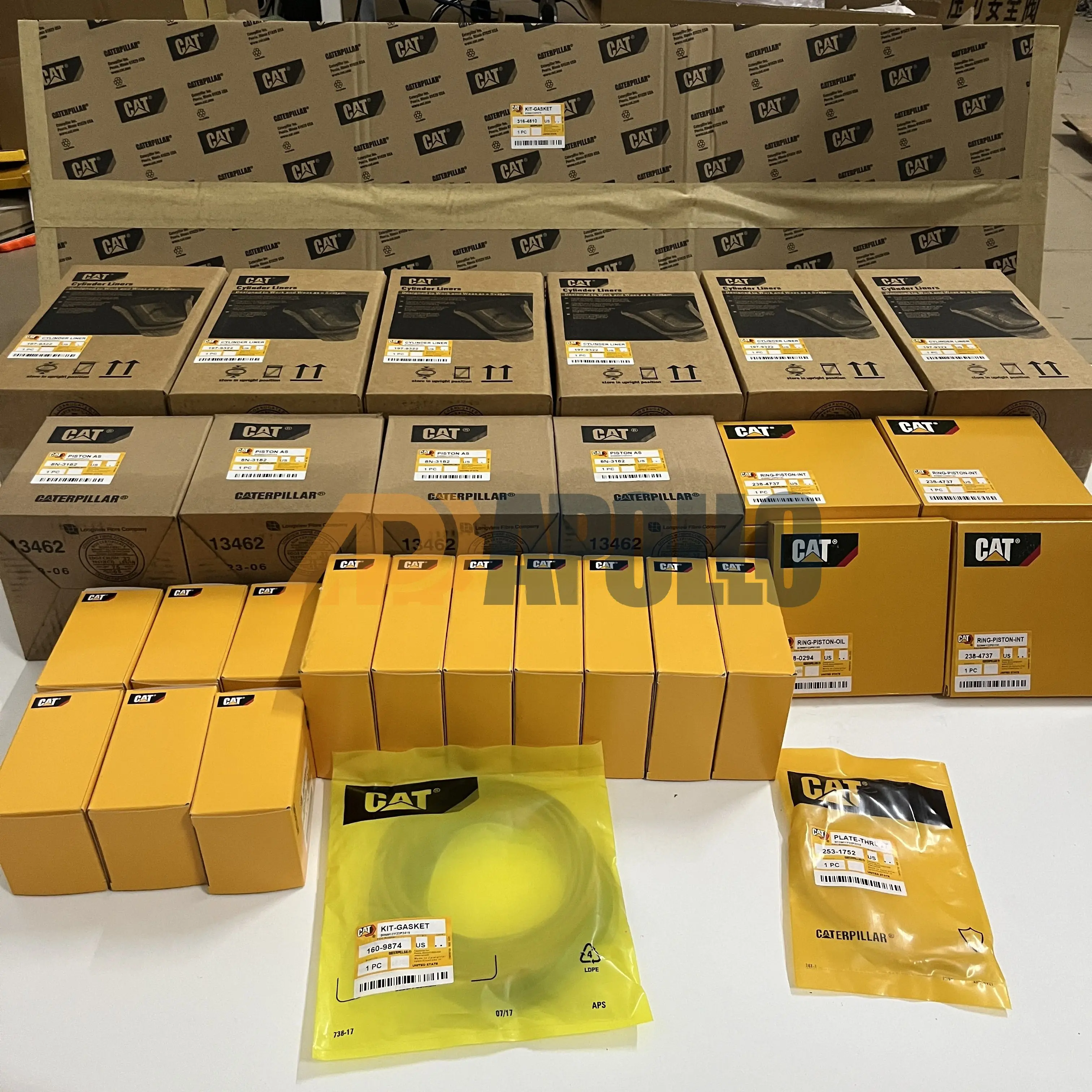 

C15 C18 C32 C11 C10 C7 C9 C-9 Caterpillar Engine Part Repair Kit Overhaul Kit Full Gasket For CAT Engine part