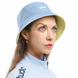 100% Cotton Bucket Hat Double-Sided Wear Unisex Outdoor Beach Vacation Lightweight Trendy Sports Style