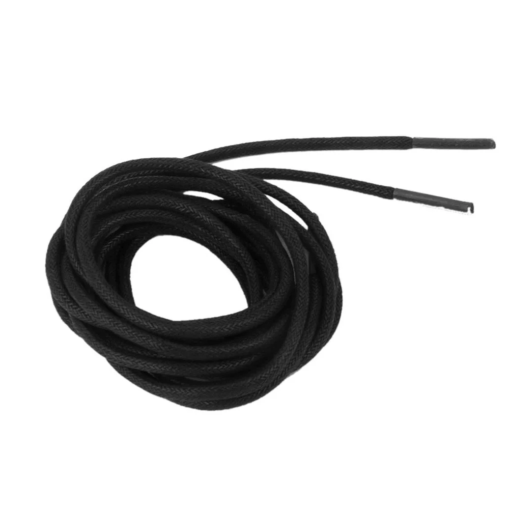 3 Mm Shoe Laces Black Shoelace Round Shoelaces for Men's Shoes Brogues Boots