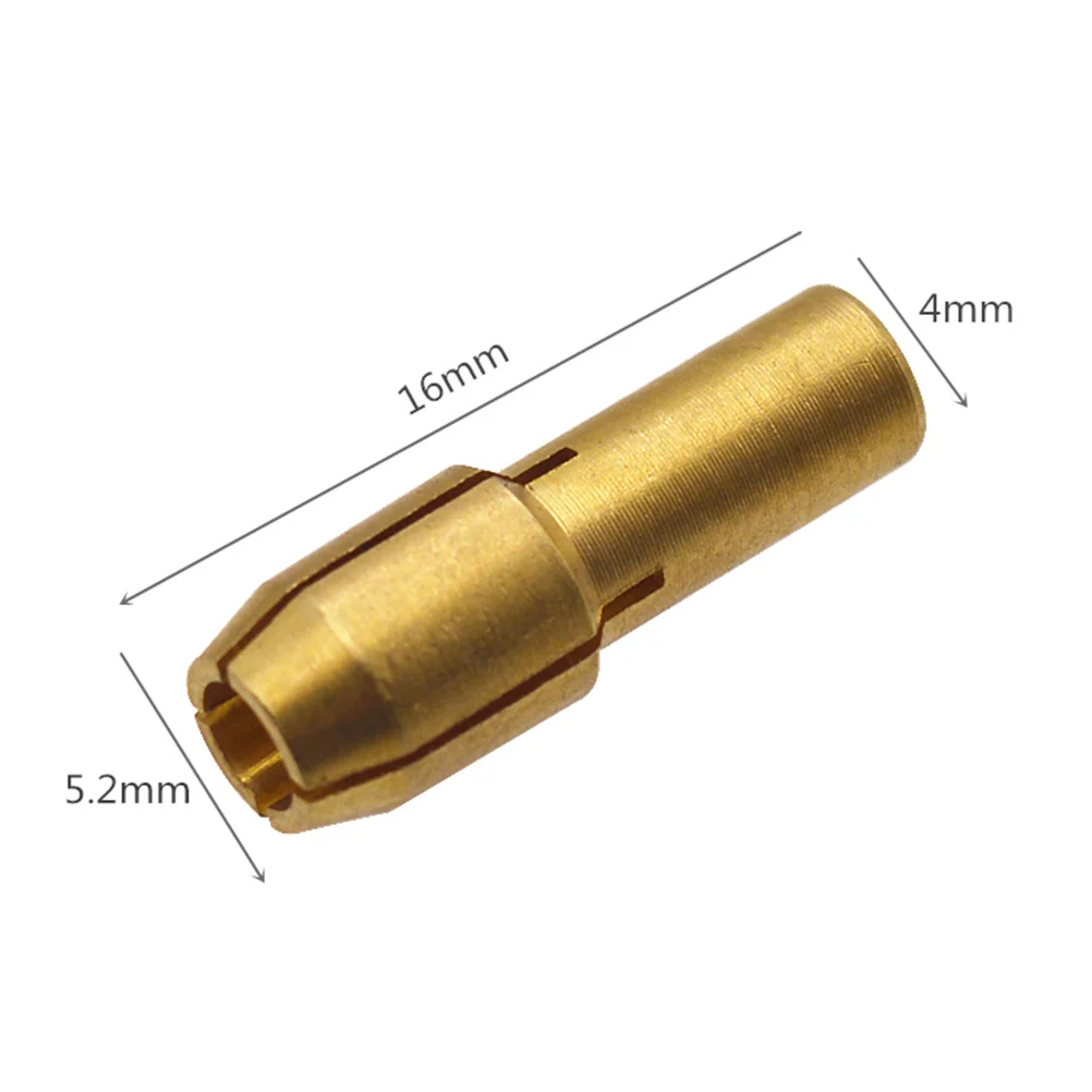 11 قطعة أداة دوارة كوليت نحاسي مجموعة مطحنة كهربائية دائم كامل النحاس العملي 05-32 مللي متر حجم الحفر تشاك أداة دوارة كوليت #2