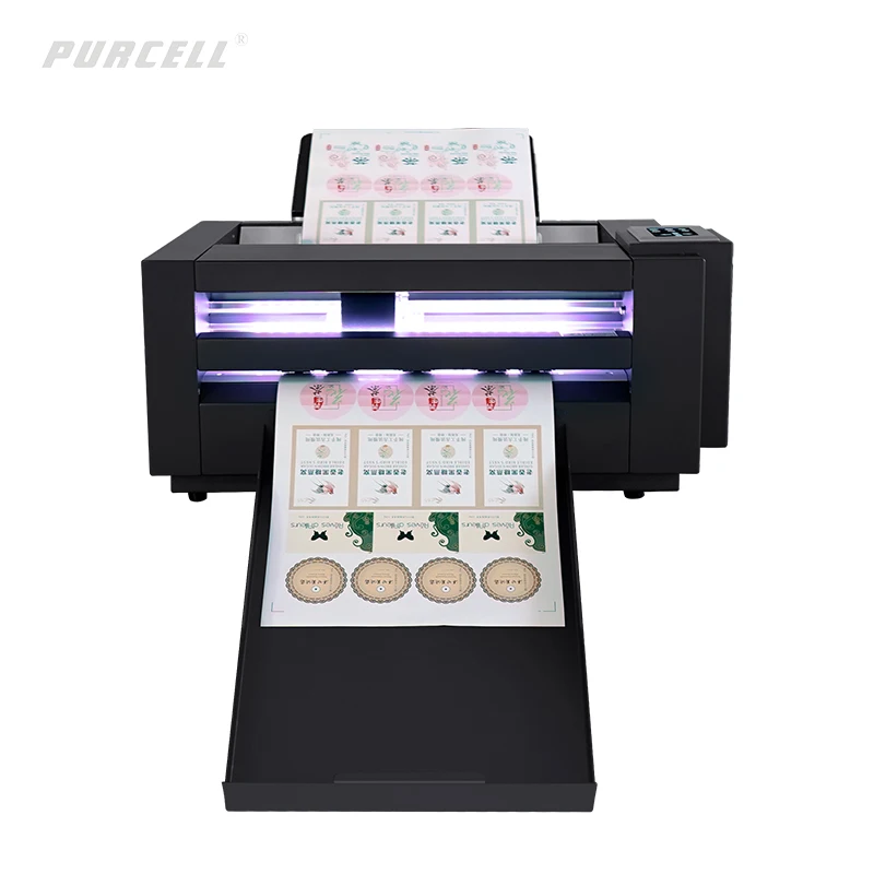 

Purcell A3+ Multi Sheet Auto Feeding Label Cutting Machine CCD Sticker Die Cutting Machine Label Cutter Plotter