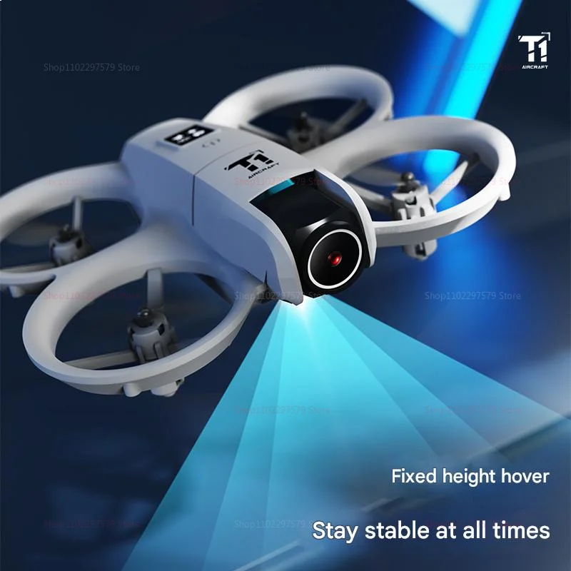جديد T1 المهنية الطائرة بدون طيار 8K HD كاميرا واسعة الزاوية واي فاي FPV الارتفاع عقد طوي RC الطائرة بدون طيار رباعية الدوار لعبة هليكوبتر هدايا العيد