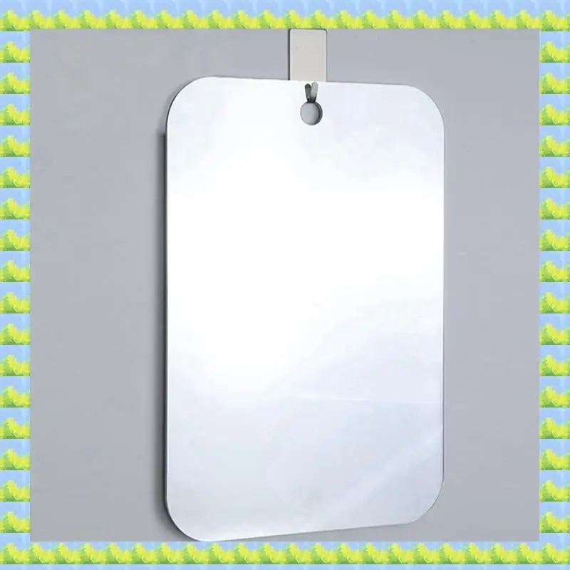 

FZFZ 2X Shower Mirror Fogless For Shaving Mirror For Shower,Unbreakable Deluxe Organic Glasss Makeup Mirror Large