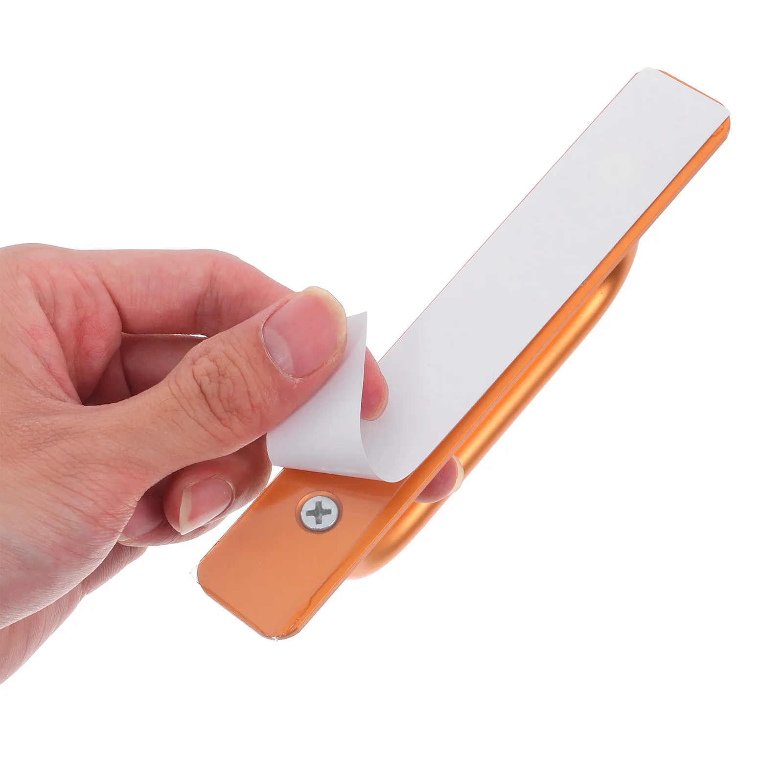 4Pcs Modern Aluminum Alloy Surface Mount Pull Handles Peel and Stick Door Window Sliding Glass Balcony Closet Cabinet Pulls