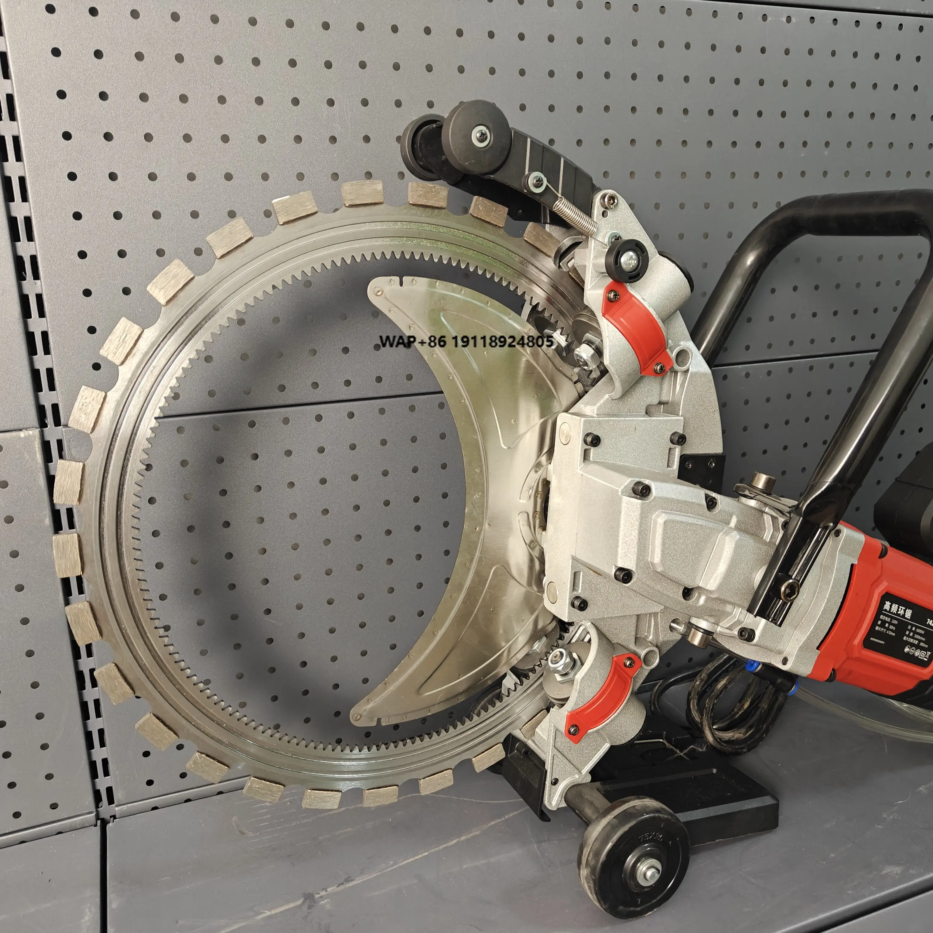 New Slotting Machine Cement Concrete Wall Pavement Stone Multi-functional High-power Handheld Electric Ring Saw Cutting Machine