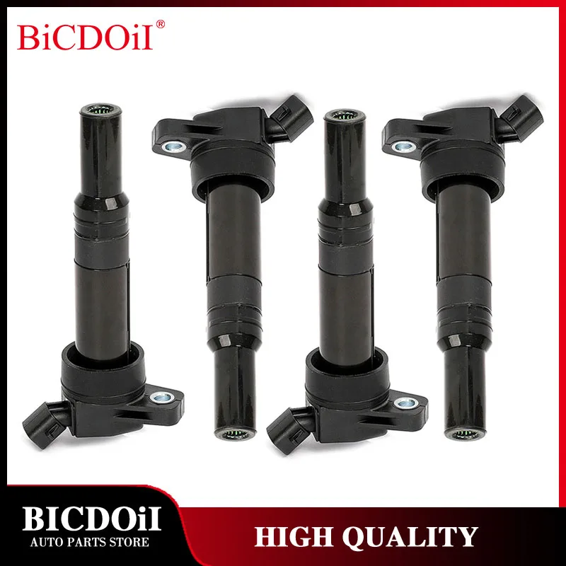 

4Pcs Car Ignition Coil for HYUNDAI ELANTRA TUCSON KIA FORTE RONDO SOUL 1.8L 2.0L 2011-2018 27300-2E000 273002E000