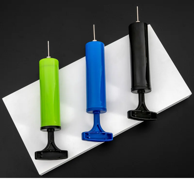 Draagbare voetbal volleybal basketbal balpomp luchtnaald ballon zwemmen ringpomp