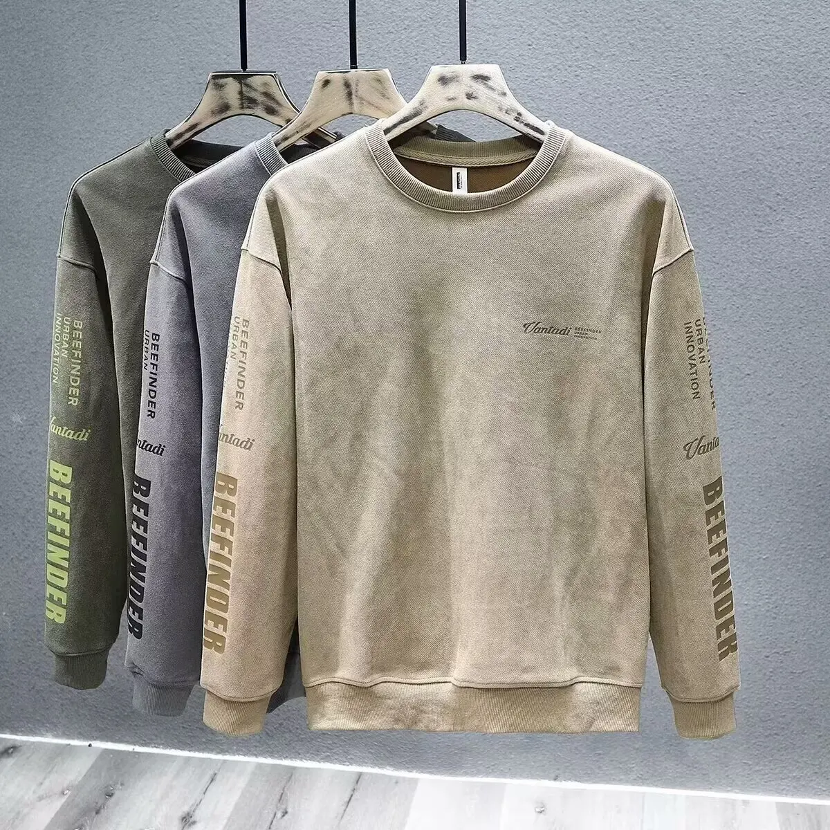 Moletons gráficos de manga comprida masculina, Harajuku Top, camiseta extragrande, diário, casual, casa, outono, legal, na moda, novo