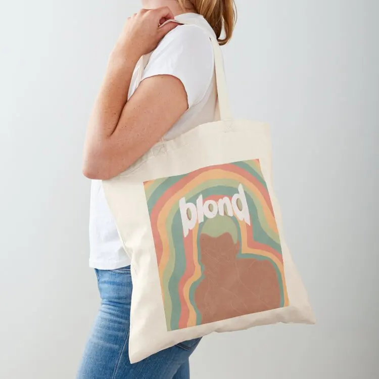 

frank ocean blond Tote Bag cute tote bag shopping cart bags Women's tote bag Portable shopping