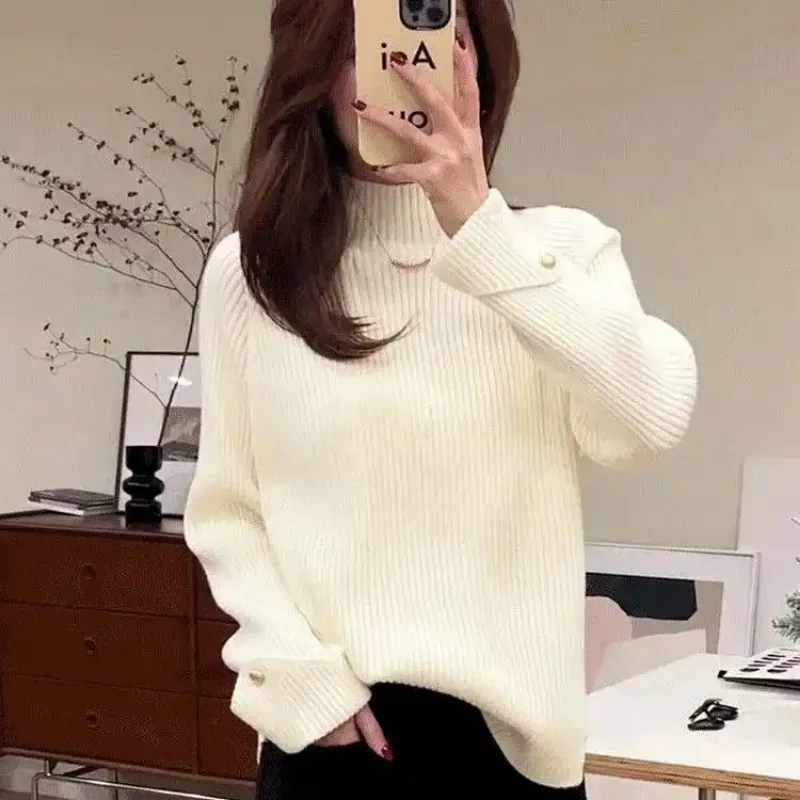 

Полуводолазка, нижняя рубашка, женский свитер, модные осенние и зимние топы