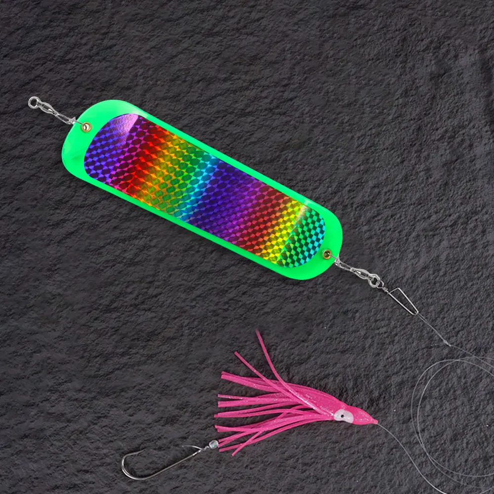 

Salmon Fishing Flasher Reflective Fishing Trolling Flasher Trout Spin Flasher for Trolling Salmon Fishing Accessories