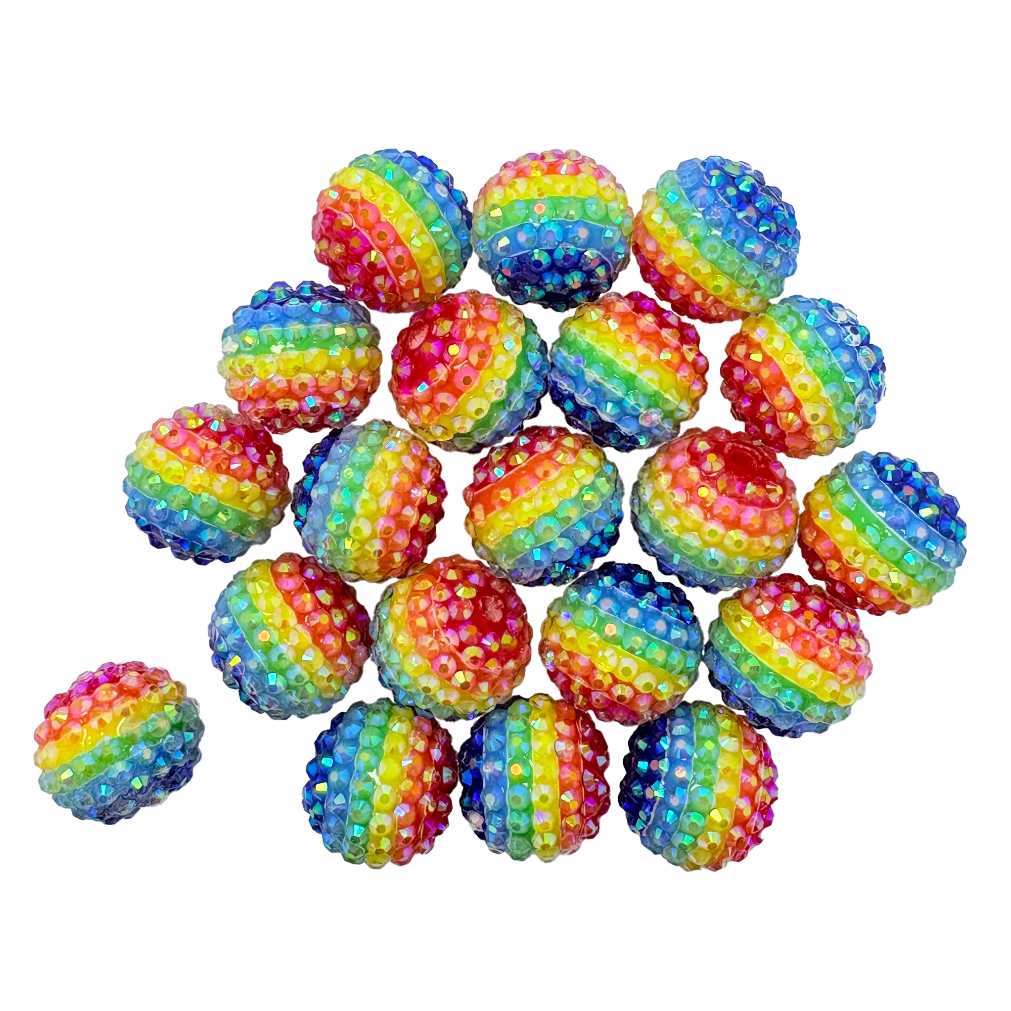 

Отвесы с градиентом цвета радуги ярких цветов - материалы для рукоделия своими руками для украшения | 20шт/уп