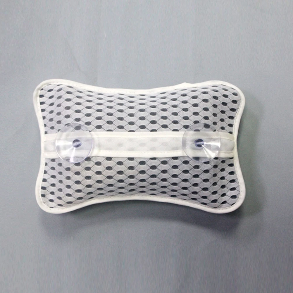 

Mesh Bath With Strong Suction Cup Bathtub Headrest Tub Neck Support Non-Slip Spa Pillow Bathtub Cushion Home Shower Relaxation