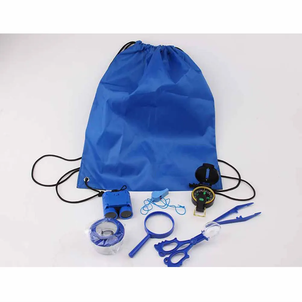 

Magnifying Glass Telescope Set Observe Tools Hiking Insects Observing Wilderness Observation Kit for Children Outdoor
