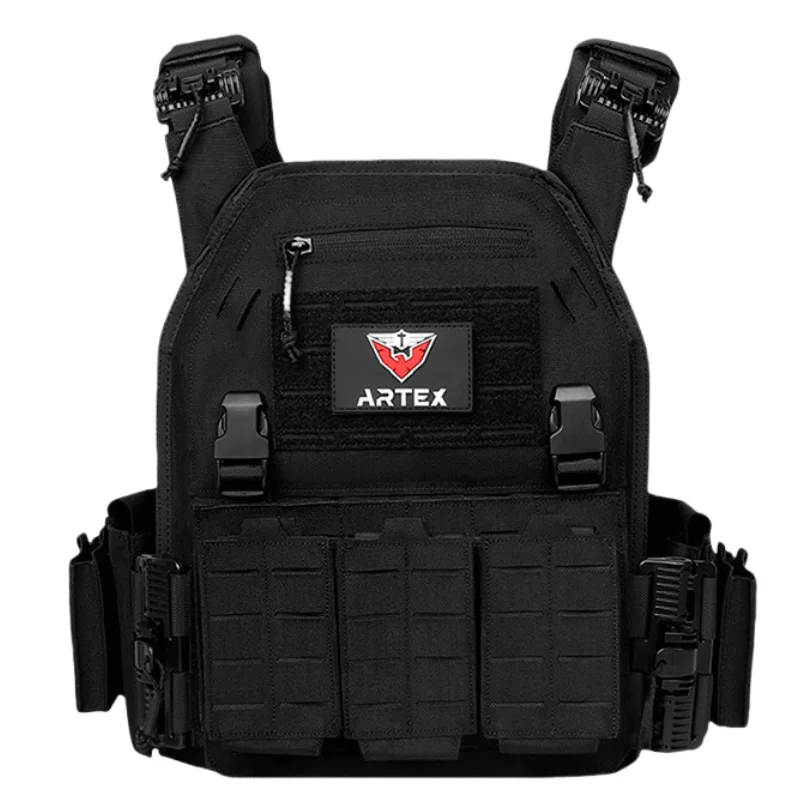 1000D Fabric Quick Releaseable 6094 Tactical Vest with Triple Magazine Pouch