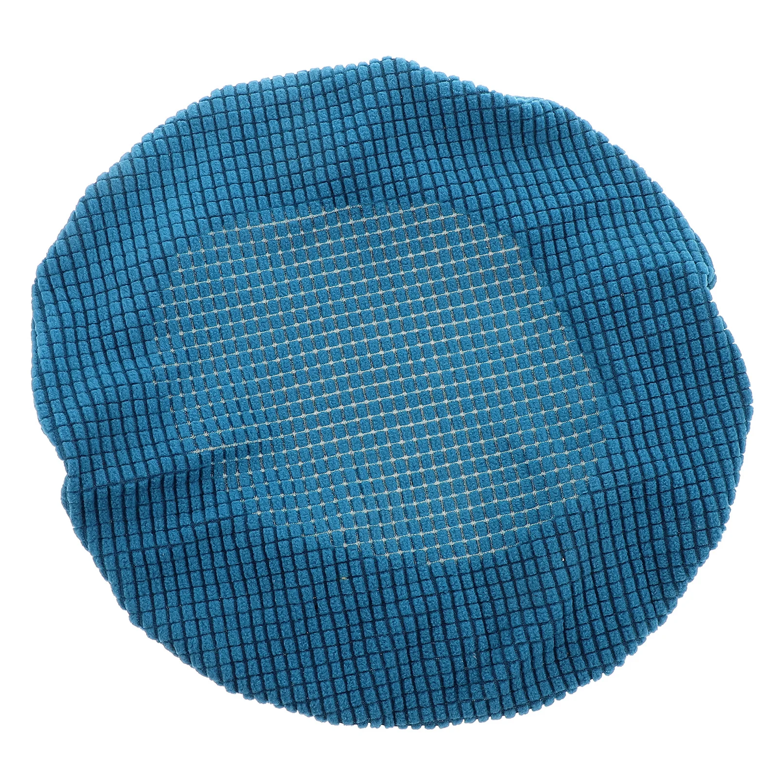 

1Pcs Round Stool Cover Elastic Polyester Chair Seat Protector Home Dining Room Cover Slipcover Chair Protector