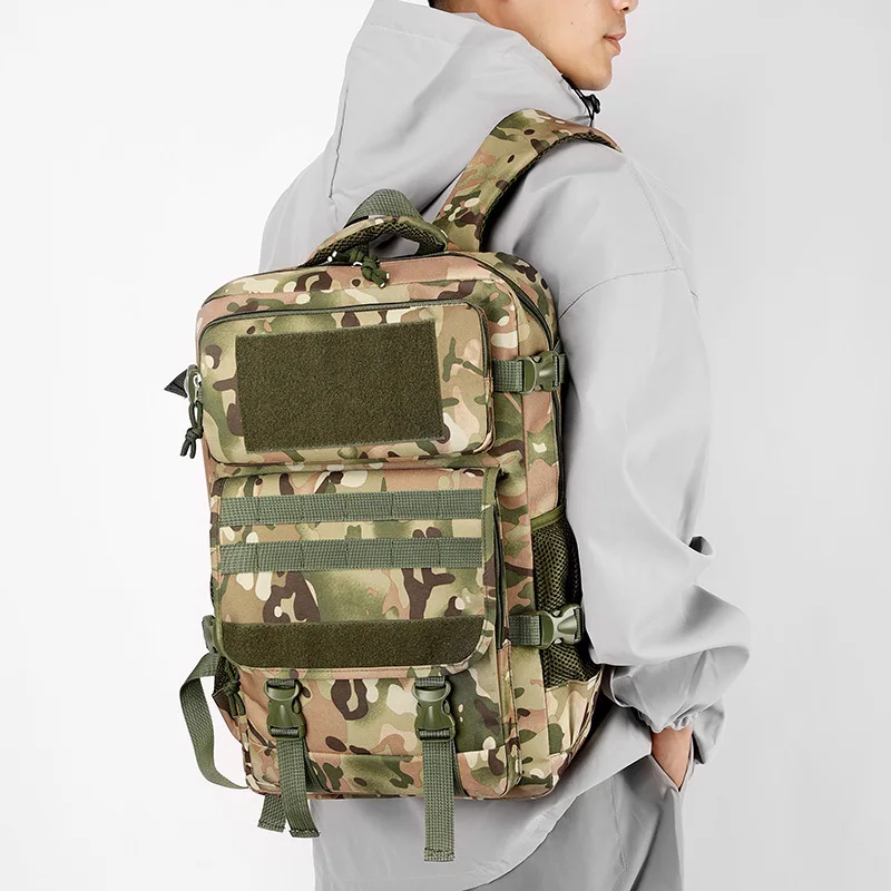 Mountaineering Bag New Tactical Backpack Large Capacity Simple Camouflage Backpack Multifunctional