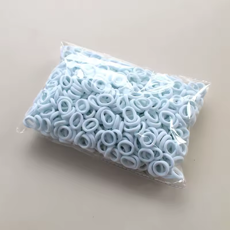 100/300/500Pcs Hair Bands for Children Colorful Nylon Scrunchie Hair Ties Rubber Band Kids Elastic Leagues Girl Hair Accessories - Image 14