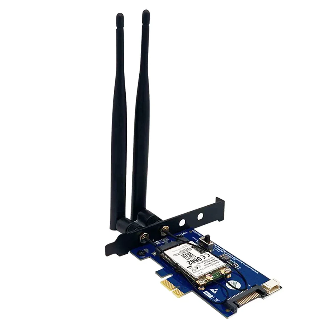 

PCI-E WiFi Adapter Bluetooth-Compatible Adapter Mini PCI Express to PCIE X1 for Mini PCI E Wifi 3G/4G/LTE+SIM Slot Network Card