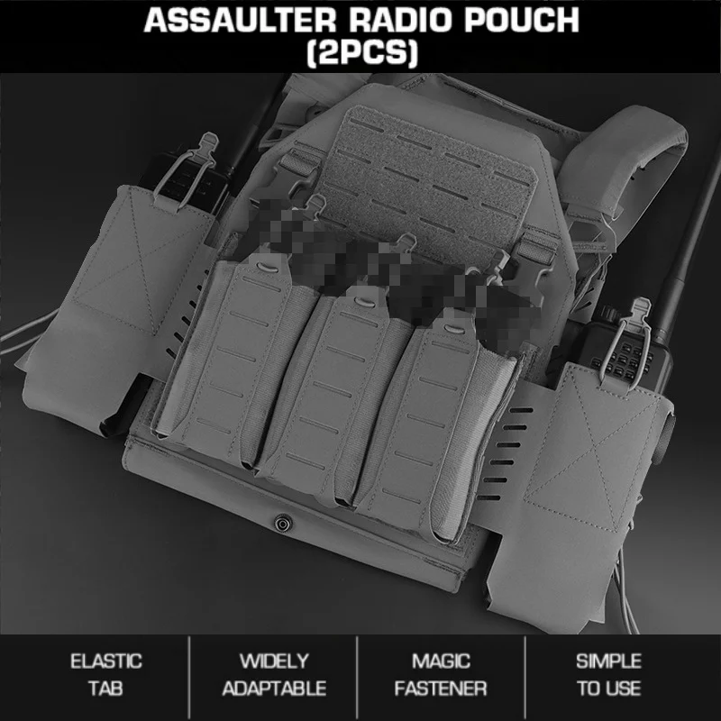 

Lightweight Two-Piece Pouch System | For Handheld Radios & GPS Devices | Outdoor Adventure Accessory (2pcs)