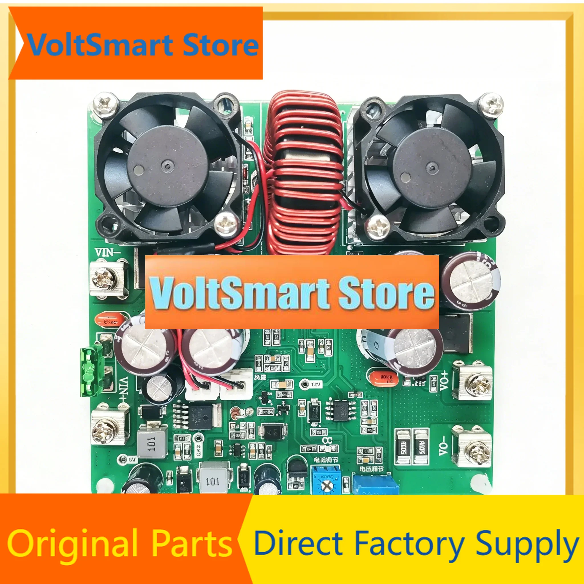 VoltSEG1151 Buck Boost Converter Module Adjustable CV CC Battery Charger DC 2-60V 16A Output