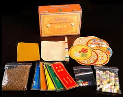 Complete Collection of Scriptures Life Pillars Buddha Statues And Pagodas - Asian Decorative Religious Artifacts