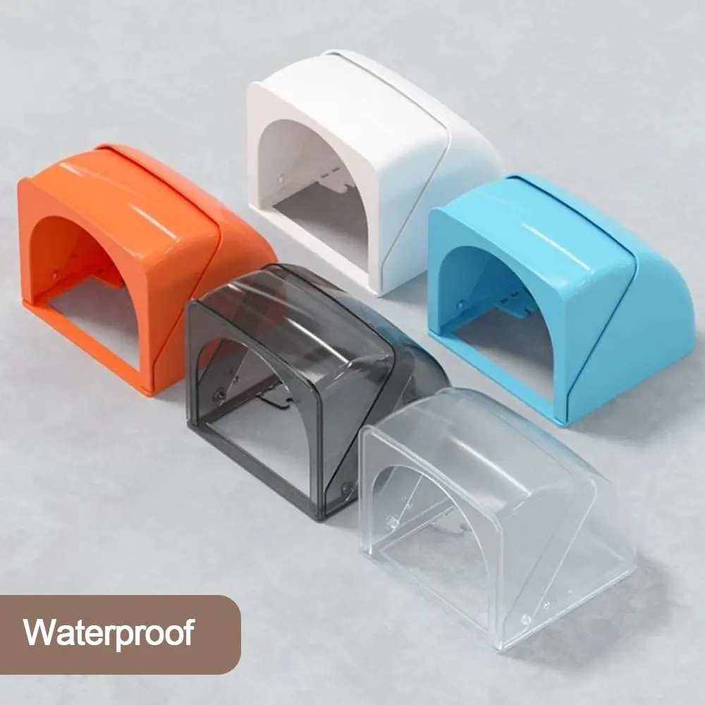 1Pcs 86 Type Electric Plug Cover Rainproof Cover Outdoor Socket Waterproof Box for Charging Pile Socket Switch Protection Cover