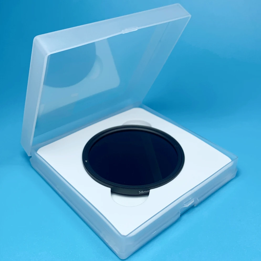RG800 IR Pass Filter Infrared Transmission Visible Light Block Cutoff Optical Black Glass Lens 25 25.5 27 37 39 40.5 52 72 82mm