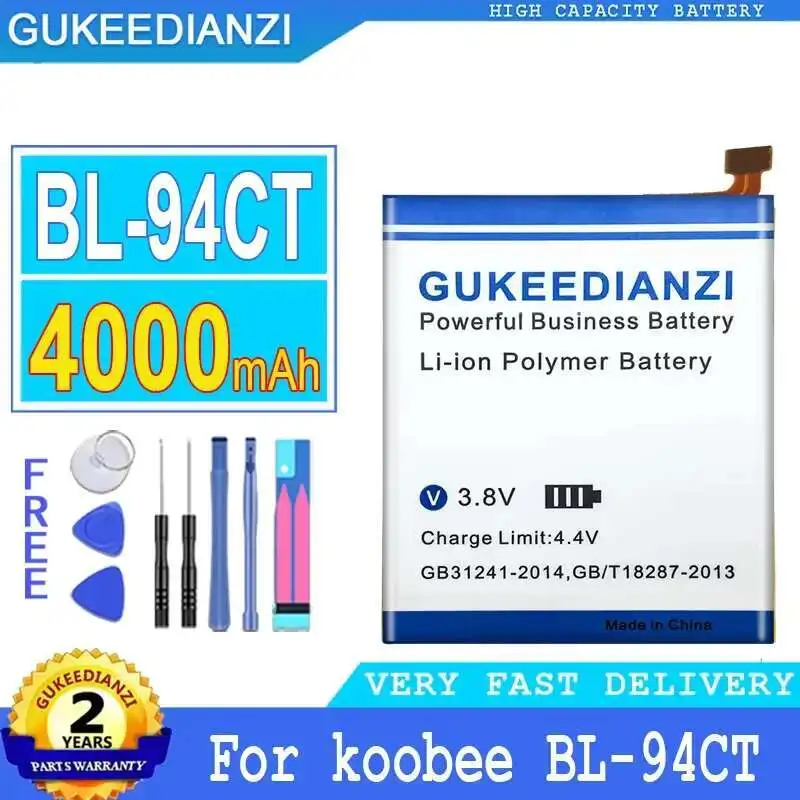 

4000mAh Reliable Replacement High Compatibility For Koobee BL-94CT BL94CT Mobile Phone Battery