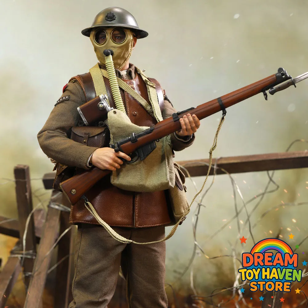 DID B11013 1/6 Scale Male Soldier British Infantry Pattern Tommy Full Set 12Inch Action Figure Model Toys Collectible
