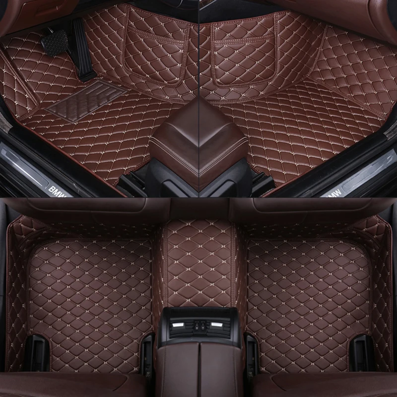

Индивидуальный автомобильный напольный коврик для BMW X3 G01 2018 2019 2020 2021 2022, карман для телефона 100%, подходит для салона вашего автомобиля