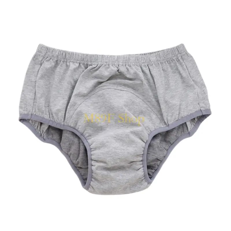 M89F Odor Resistant Washable Adult Incontinence Underwear Invisible Fit Cotton Reusable Underwears For Daily Protections