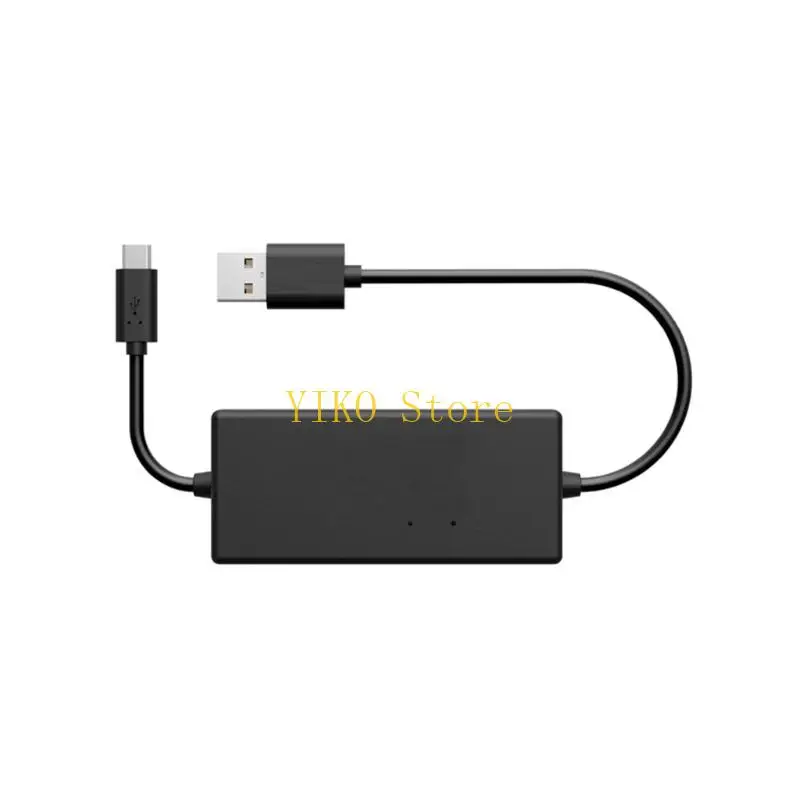 K32C Home Viewing USB Power Cord for TV Media Device-End Cable with Regulator Module for Screen-Side Routing